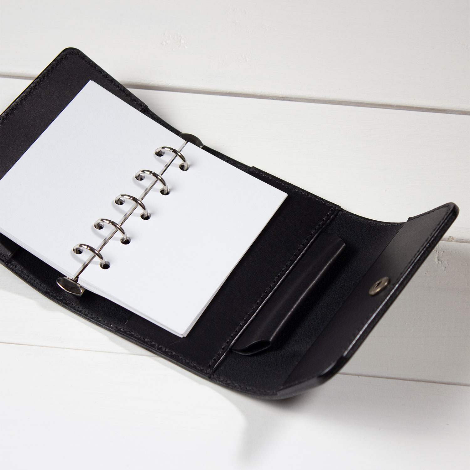 マイクロ5 / システム手帳 / ブラック / フラップタイプ - 画像 (4)