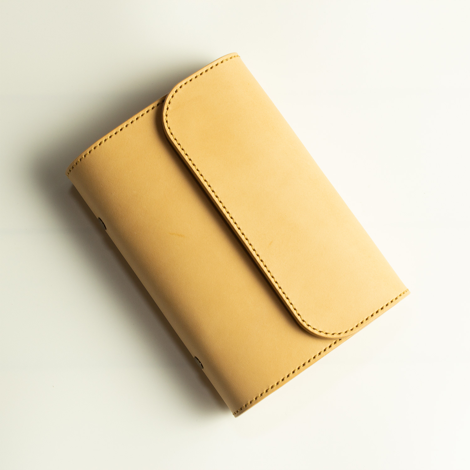 バイブルサイズ / システム手帳 / ナチュラルキャメル / フラップタイプ - 画像 (4)