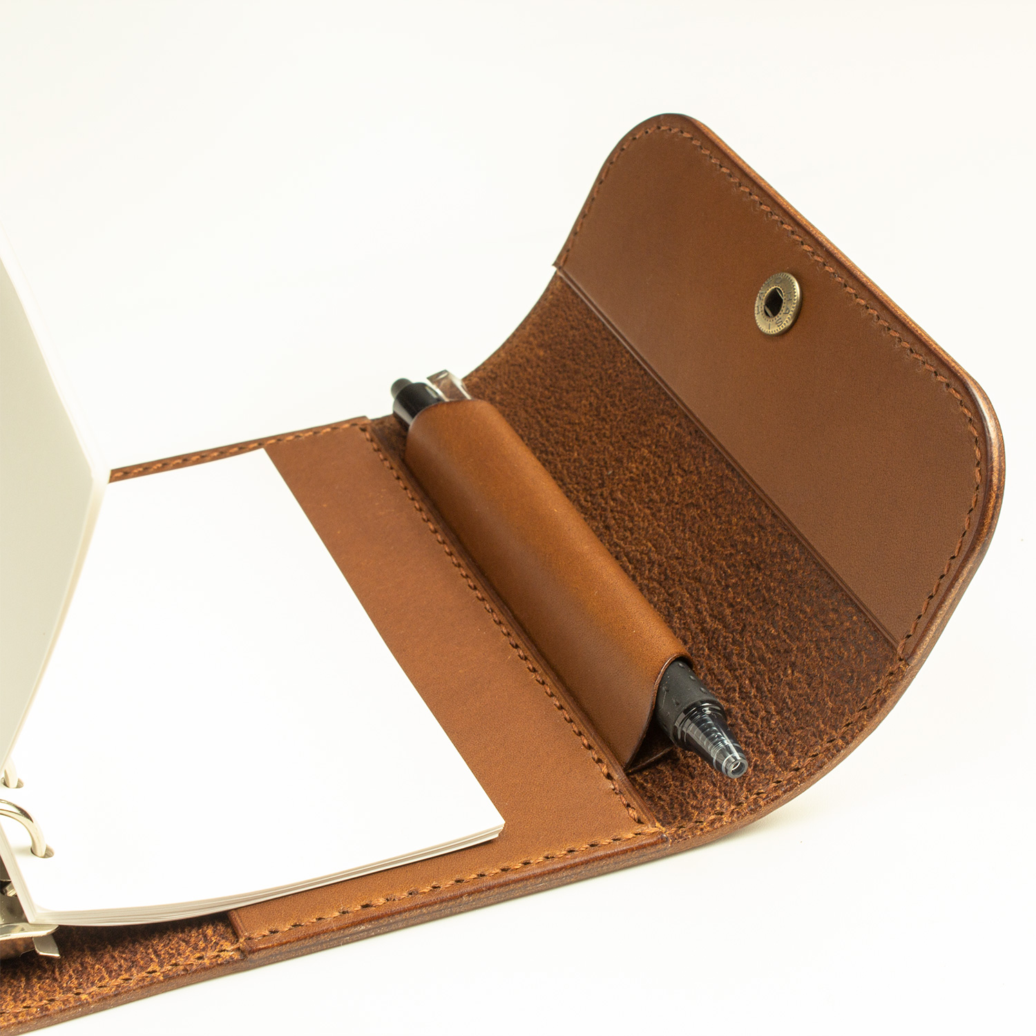 ミニ6 / システム手帳 / ブラウン / フラップタイプ - 画像 (6)