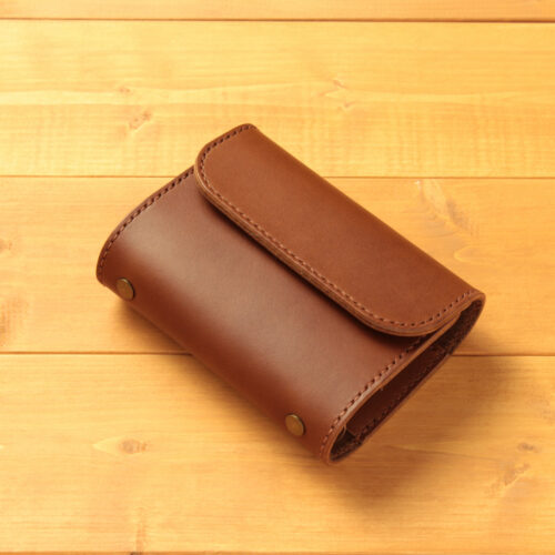 M5 システム手帳 / エルバマット / フラップタイプ / ブラウン